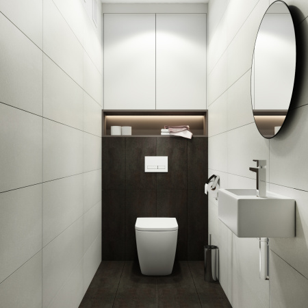 Комплект 3 в 1 Lavinia Boho Relfix 77030062, бачок скрытого монтажа, клавиша смыва, крепление, дозатор