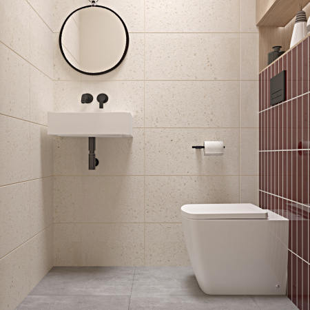 Комплект 3 в 1 Lavinia Boho Relfix 77030063, бачок скрытого монтажа, клавиша смыва, крепление, дозатор