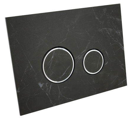 Комплект 6 в 1 Lavinia Boho Bell Pro Rimless 75110015, премиум с каменной черно-серой клавишей, инсталляцией и унитазом