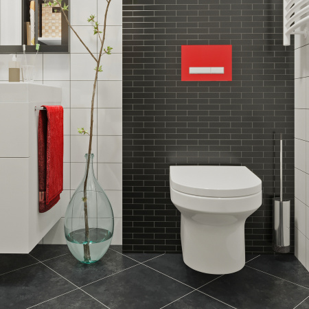 Комплект 6 в 1 Lavinia Boho Grance Hill Rimless 87561029, премиум с каменной бело-серой клавишей, инсталляцией и унитазом