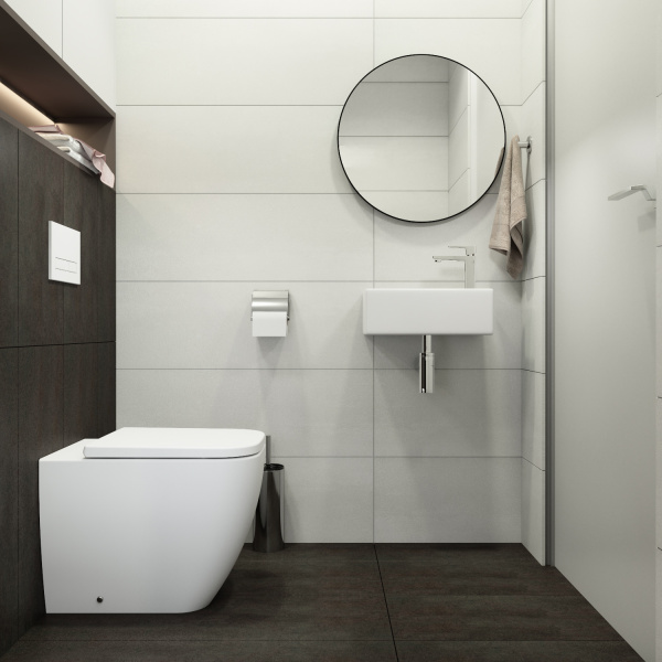 Комплект 2 в 1 Lavinia Boho Relfix 77030033, бачок скрытого монтажа, клавиша смыва