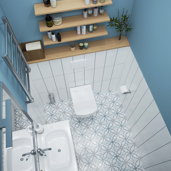 Комплект 2 в 1 Lavinia Boho Relfix 77030035, бачок скрытого монтажа, клавиша смыва