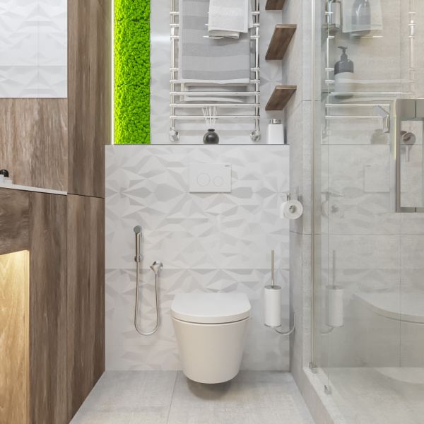 Комплект 5 в 1 Lavinia Boho Relfix 77020052, инсталляция, крепление, клавиша смыва, шумоизоляция, диспенсер