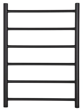 Полотенцесушитель водяной Vimarr Briz PSV-13VMRB58BL 500х800 лесенка, с фитингами в комплекте, черный матовый