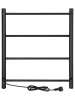 Полотенцесушитель электрический Vimarr Kaskad PSK-VMRKe56BL 500х600, черный матовый