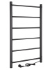 Полотенцесушитель электрический Vimarr Kaskad PSK-VMRKe58BL 500х800, черный матовый