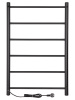 Полотенцесушитель электрический Vimarr Kaskad PSK-VMRKe58BL 500х800, черный матовый