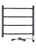 Электрический полотенцесушитель Vimarr Kaskad PSKDVMRKe56BL 500x600 (регулятор температуры, таймер), черный матовый