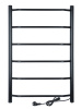 Электрический полотенцесушитель Vimarr Kaskad PSKkVMRKe58BL 500х800, матовый черный