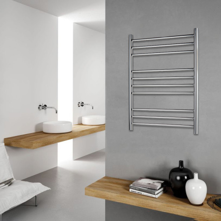 Полотенцесушитель водяной Vimarr Saturn PSV-70VMRS58Cr 500х800 лесенка, с фитингами в комплекте, хром