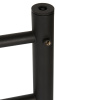 Полотенцесушитель водяной Vimarr Briz LNK-13VMRB58BM 500х800 лесенка, с фитингами в комплекте, черный матовый (муар)