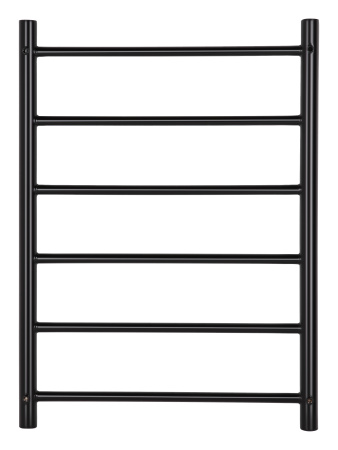 Полотенцесушитель водяной Vimarr Briz PSV-13VMRB58BL 500х800 лесенка, с фитингами в комплекте, черный матовый