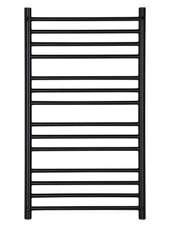 Полотенцесушитель водяной Vimarr Saturn PSV-70VMRS51BL 500х1000 лесенка, с фитингами в комплекте, черный матовый
