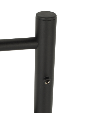 Полотенцесушитель электрический Vimarr LNK-VMRKe0411LTS56BM со скрытым подключением, черный