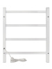 Полотенцесушитель электрический профильный Vimarr Kaskad LNK-VMRKePT56W 500х600 лесенка, белый