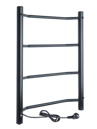 Электрический полотенцесушитель Vimarr Kaskad PSKkVMRKe46BL 400х600, черный матовый
