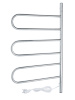 Электрический полотенцесушитель Vimarr Kaskad PSNkVMRKe4575Cr 450x750 поворотный с греющим кабелем, хром