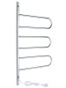 Электрический полотенцесушитель Vimarr Kaskad PSNkVMRKe4575Cr 450x750 поворотный с греющим кабелем, хром