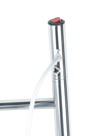 Электрический полотенцесушитель Vimarr Kaskad PSNkVMRKe4575Cr 450x750 поворотный с греющим кабелем, хром