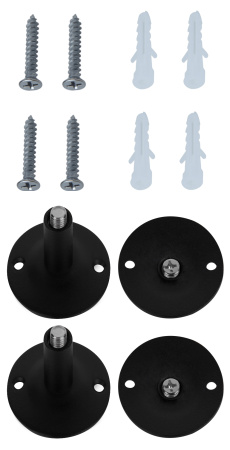 Полотенцесушитель электрический Vimarr Kaskad Mega LNK-LMVMRKe56BM 500х600 лесенка, черный матовый (муар)