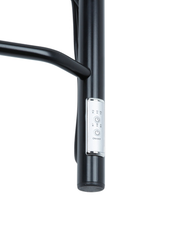 Полотенцесушитель электрический Vimarr Kaskad Mega LM-PSKDVMRKe58BL 500х800 лесенка, черный матовый