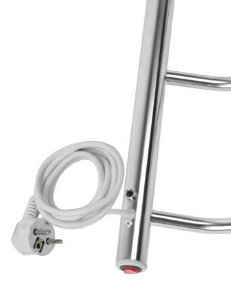 Полотенцесушитель электрический Vimarr Kaskad Mega LM-PSKkVMRKe46Cr 400х600 лесенка, хром