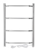 Полотенцесушитель электрический Vimarr Kaskad Mega LM-PSKkVMRKe46Cr 400х600 лесенка, хром