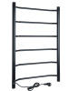 Полотенцесушитель электрический Vimarr Kaskad Mega LM-PSKkVMRKe58BL 500х800 лесенка, черный матовый