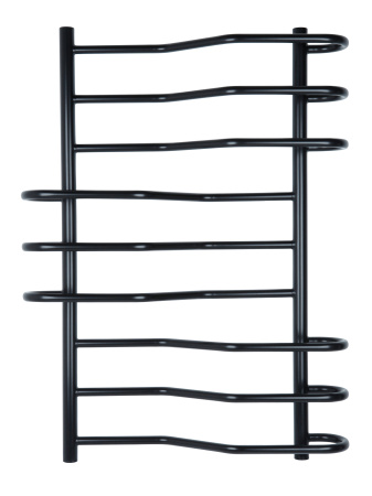 Водяной полотенцесушитель Vimarr Saturn PSBP14VMRS51BL 500x1000, с фитингами в комплекте, черный матовый