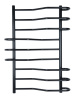 Водяной полотенцесушитель Vimarr Saturn PSBP14VMRS51BL 500x1000, с фитингами в комплекте, черный матовый