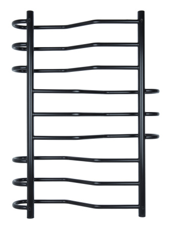 Водяной полотенцесушитель Vimarr Saturn PSBP14VMRS51BL 500x1000, с фитингами в комплекте, черный матовый