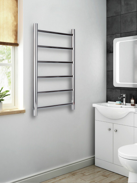 Полотенцесушитель водяной Vimarr Briz Mega PSV-LM13VMRB58Cr 500х800 лесенка, хром