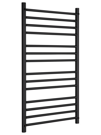 Полотенцесушитель водяной Vimarr Saturn Mega PSV-LM70VMRS51BL 500х1000 лесенка, черный матовый Полотенцесушитель водяной Vimarr Saturn Mega PSV-LM70VMRS51BL 500х1000 лесенка, черный матовый