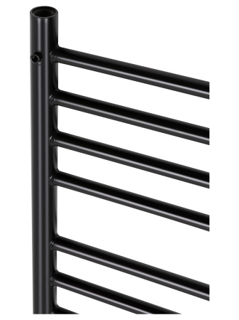 Полотенцесушитель водяной Vimarr Saturn Mega PSV-LM70VMRS51BL 500х1000 лесенка, черный матовый Полотенцесушитель водяной Vimarr Saturn Mega PSV-LM70VMRS51BL 500х1000 лесенка, черный матовый
