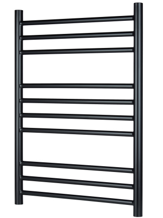 Полотенцесушитель водяной Vimarr Saturn Mega PSV-LM70VMRS58BL 500х800 лесенка, черный матовый