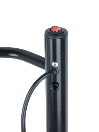 Полотенцесушитель электрический Vimarr Kaskad Mega LM-PSKkVMRKe46BL 400х600 лесенка, черный матовый