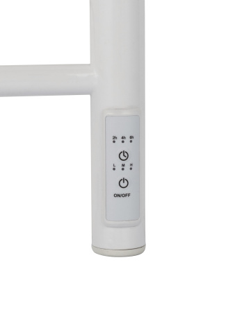 Полотенцесушитель электрический Vimarr Kaskad Mega LNK-LMVMRKeT58W 500х800 лесенка, с термостатом и скрытым подключением, белый