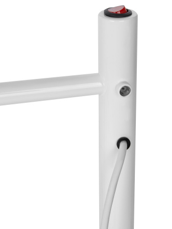 Полотенцесушитель электрический Vimarr Kaskad Sigma LNK-SVMRKe56W 500х600 лесенка, белый