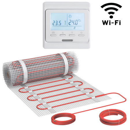Теплый пол Vimarr LM 540LM450KM3.0-M1-31 3 м2 450 Вт с белым WiFi программируемым терморегулятором