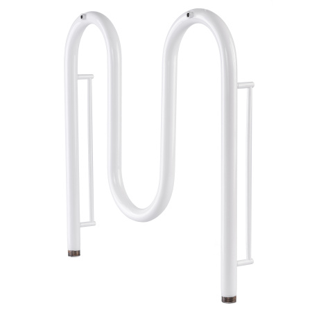 Полотенцесушитель водяной Vimarr 02 5200010255200 500х500 белый, с полкой