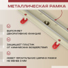 Трап линейный (душевой лоток) Vimarr B.1 517B39011050 900 мм с горизонтальным выходом D50 мм, с решеткой хром