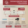 Трап линейный (душевой лоток) Vimarr D.1 517D31011050 1000 мм с рамкой из нержавеющей стали, с горизонтальным выходом D50 мм, с решеткой хром
